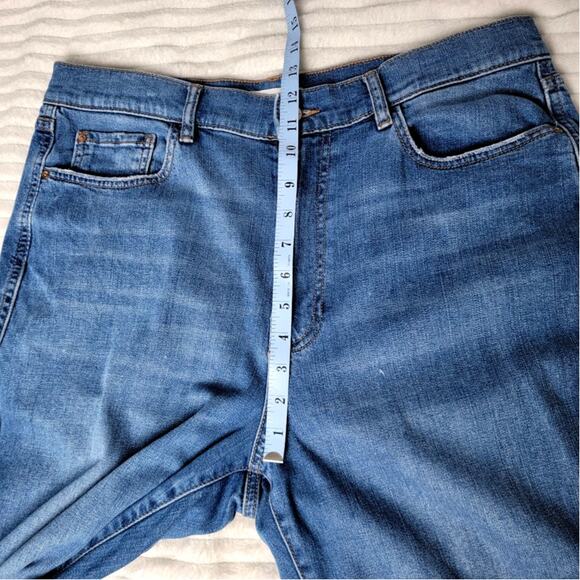 Warp Weft ASE Aspen Pitkin Straight Jeans Women 14/32 Light Wash Denim Eco - Picture 7 of 11